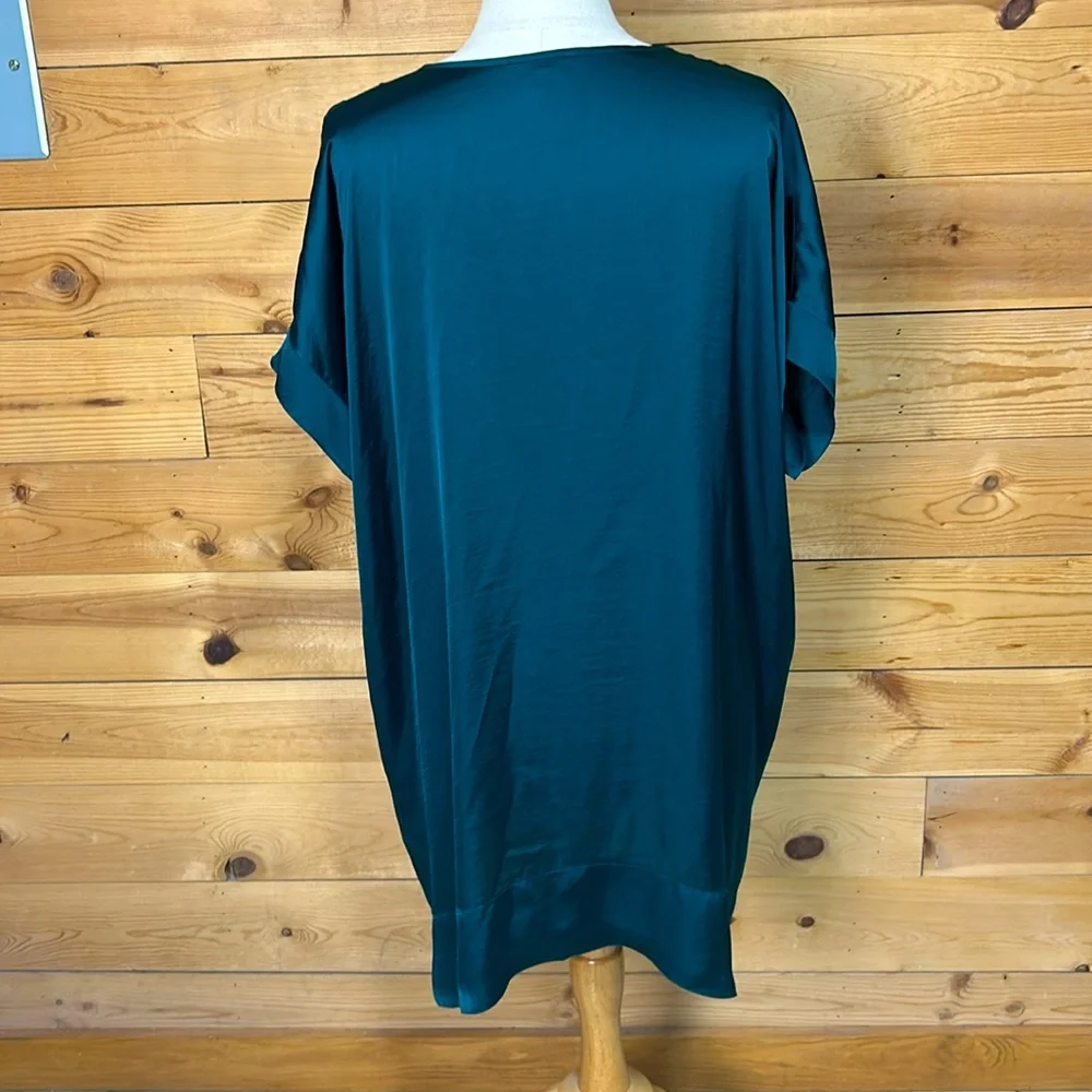 EUC tutu & lilli Wimberley silky polyester tunic top casual dress Roomy L/XL